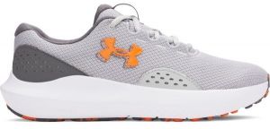 Under Armour CHARGED SURGE 4 Pánska bežecká obuv, sivá, veľkosť 47
