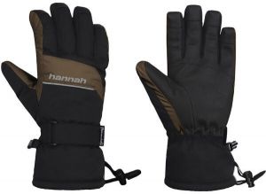 Hannah RAFFY Pánske lyžiarske rukavice, čierna, veľkosť
