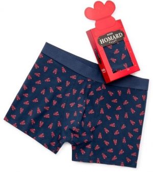 CELIO XMIBOHOMAR Pánske boxerky v darčekovom balení, tmavo modrá, veľkosť