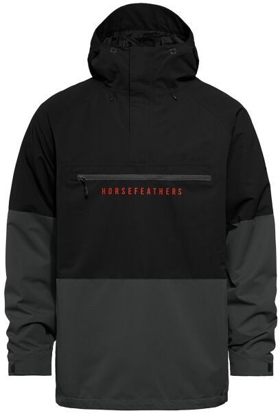 Horsefeathers DONNIE Pánska snowboardová bunda, čierna, veľkosť