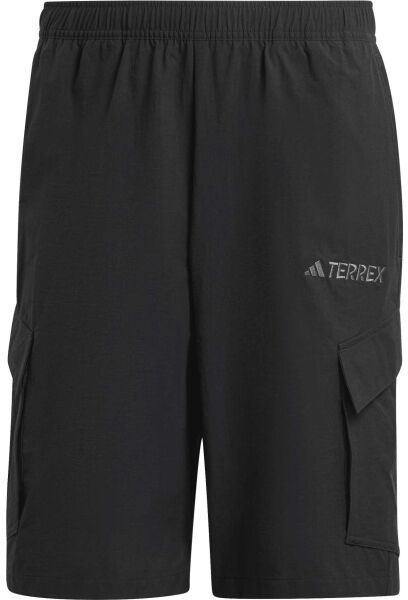 adidas TERREX CARGO SHORT Pánske turistické krátke nohavice, čierna, veľkosť
