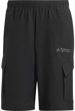 adidas TERREX CARGO SHORT Pánske turistické krátke nohavice, čierna, veľkosť