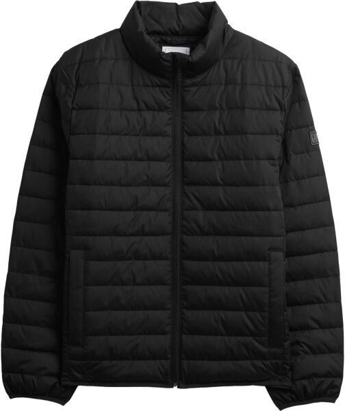 GAP V-FRCH LOGO Pánska prešívaná bunda, čierna, veľkosť