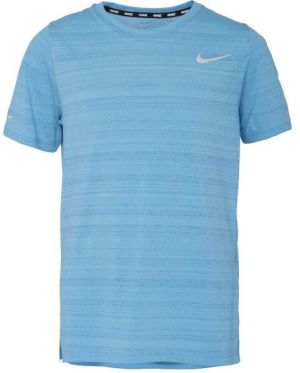 Nike DRI-FIT MILER Chlapčenské tričko, modrá, veľkosť