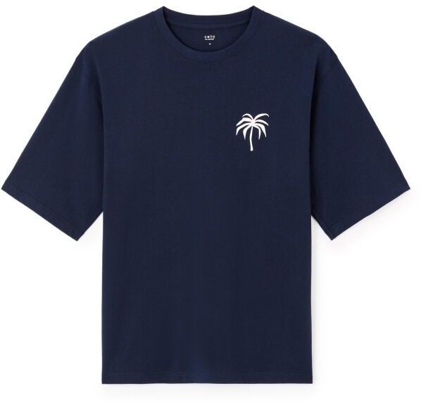 CELIO JESUNNY Pánske tričko, tmavo modrá, veľkosť