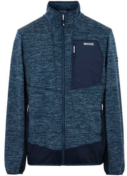 REGATTA OUTDOORS BASLINN Pánska mikina, tmavo modrá, veľkosť