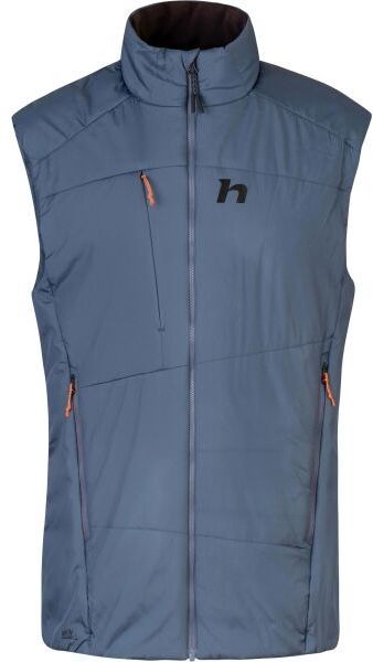 Hannah DEYN VEST Pánska zateplená vesta, modrá, veľkosť