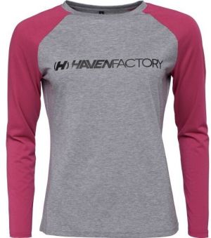 HAVEN FACTORY TRAIL WMS Dámsky dres, sivá, veľkosť