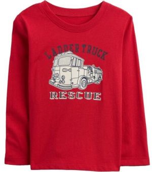 GAP V-AUG BF LS GR T Detské tričko, červená, veľkosť