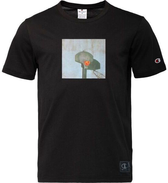 Champion SS TEE Pánske tričko, čierna, veľkosť
