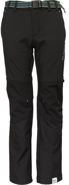 TRIMM JURRA JR Chlapčenské softshellové nohavice, čierna, veľkosť