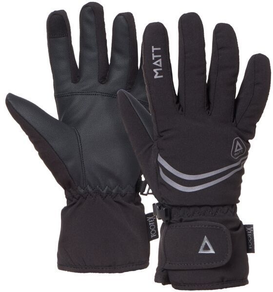 Matt PRIMATT Dámske zimné rukavice, čierna, veľkosť