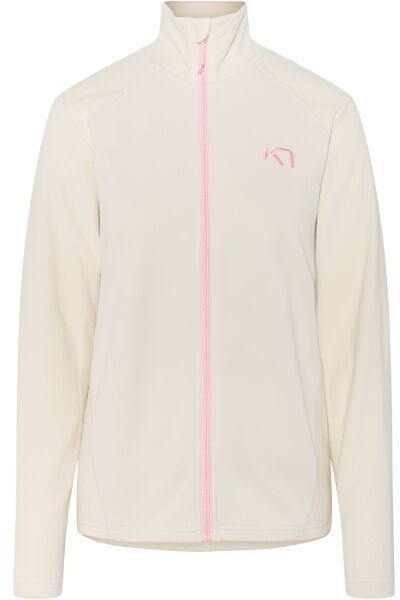 KARI TRAA KARI Dámska flísová mikina, béžová, veľkosť