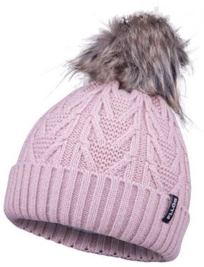 FLLÖS HALLA Zimná čiapka, ružová, veľkosť