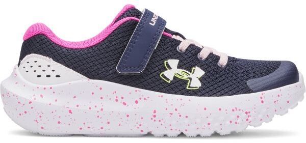 Under Armour SURGE 4 Dievčenské bežecké topánky, tmavo modrá, veľkosť 32