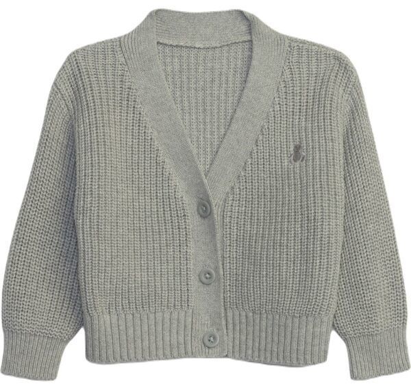 GAP BABY Detský sveter, sivá, veľkosť