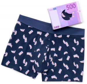 CELIO XMIBOEURO Pánske boxerky v darčekovom balení, tmavo modrá, veľkosť