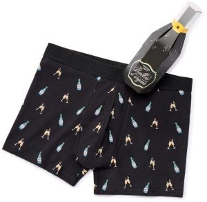 CELIO XMIBOCHEER Pánske boxerky v darčekovom balení, čierna, veľkosť