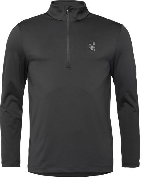 Spyder PROSPECT 1/2 ZIP Pánska mikina, čierna, veľkosť