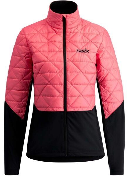 Swix INFINITY HYBRID INSULATED JACKET W Dámska zateplená bunda, ružová, veľkosť