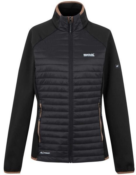 REGATTA OUTDOORS CLUMBER HYBRID W Dámska bunda, čierna, veľkosť