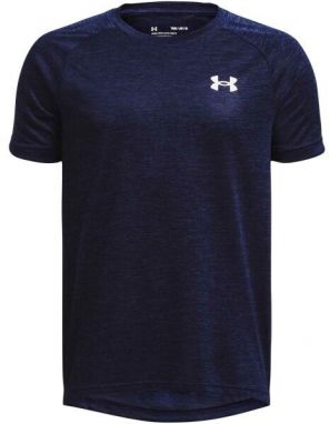 Under Armour TECH 2.0 Chlapčenské športové tričko, tmavo modrá, veľkosť XL