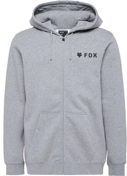Fox FLEECE ZIP Pánska mikina, sivá, veľkosť