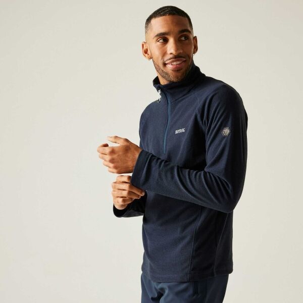 REGATTA OUTDOORS MONTES Pánska mikina, tmavo modrá, veľkosť