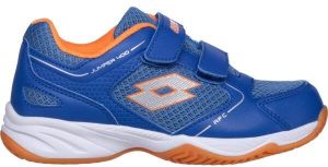 Lotto JUMPER 400 II CL S Detská halová obuv, modrá, veľkosť