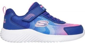Skechers BOUNDER WP Dievčenská voľnočasová obuv, modrá, veľkosť