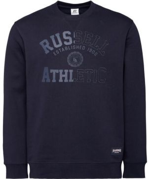 Russell Athletic COLLEGIATE Pánska mikina, tmavo modrá, veľkosť