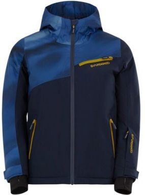 FUNDANGO NOVA Chlapčenská lyžiarska/snowboardová bunda, tmavo modrá, veľkosť