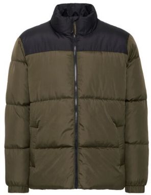 BLEND BHELWIN Pánska bunda, khaki, veľkosť