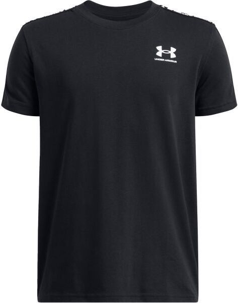 Under Armour SPORTSTYLE TAPED Chlapčenské tričko, čierna, veľkosť M