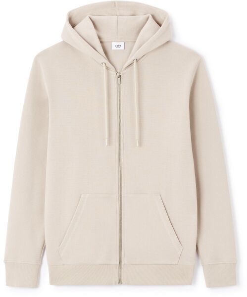 CELIO LEPIQUET Pánska mikina, béžová, veľkosť