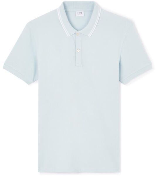CELIO LEPRIME Pánska polokošeľa, svetlomodrá, veľkosť