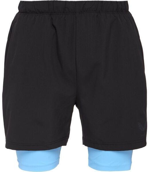 CASTORE FLOW 2-IN-1 SHORT Pánske športové šortky, čierna, veľkosť