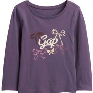 GAP V-LS BF GR T Detské tričko, fialová, veľkosť 3Y
