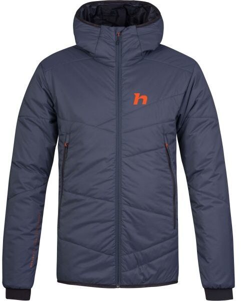 Hannah GABBER HOODY Pánska zateplená bunda, tmavo modrá, veľkosť