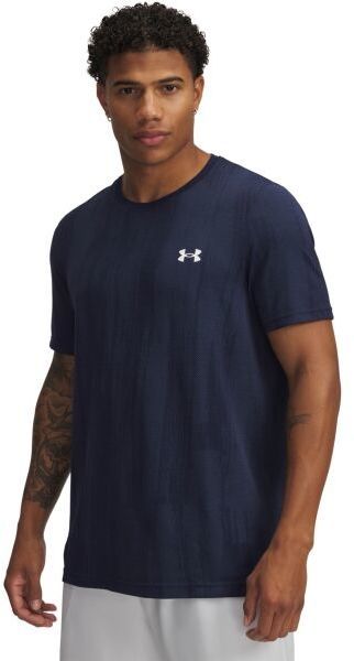 Under Armour VANISH SEAMLESS NOVELTY Pánske športové tričko, tmavo modrá, veľkosť M