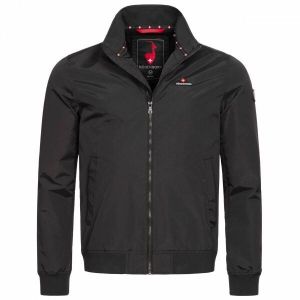 HOHENHORN BUINN Pánska bomber bunda, čierna, veľkosť