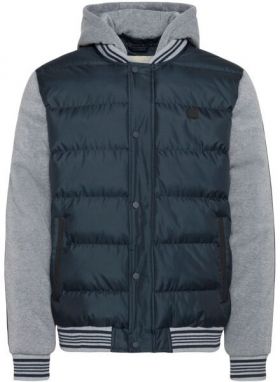 BLEND BHERNIE Pánska zateplená bunda, tmavo modrá, veľkosť