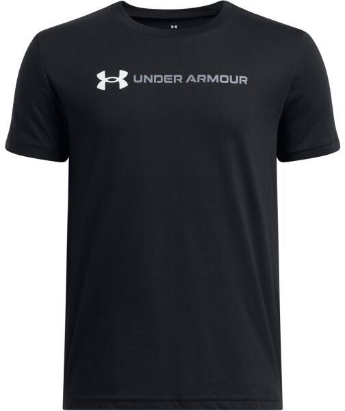 Under Armour LOGO WORDMARK Detské tričko, čierna, veľkosť L
