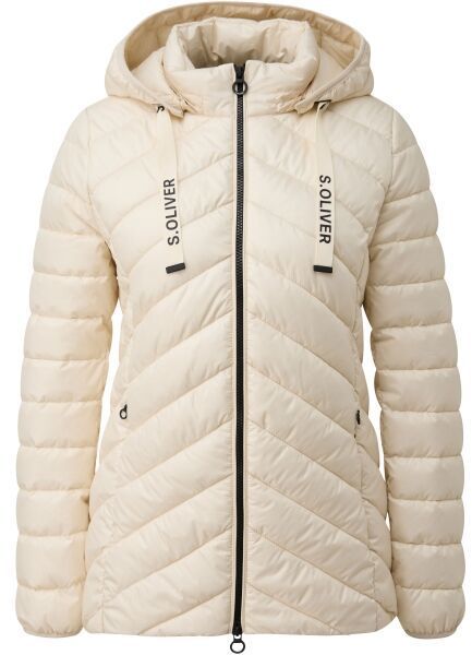 s.Oliver OUTDOOR JACKET Dámska zimná bunda, béžová, veľkosť