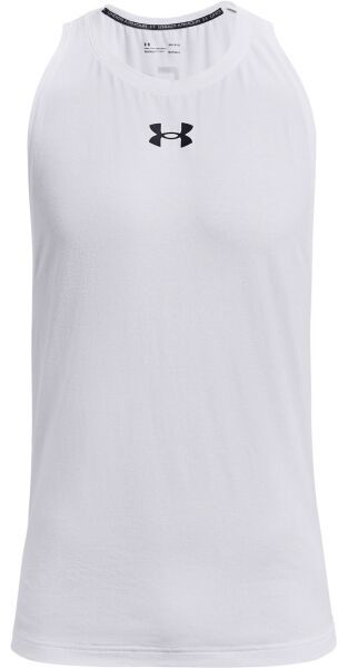 Under Armour BASELINE Pánske tielko na basketbal, biela, veľkosť L