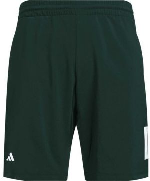 adidas CLUB 3STR SHORT Pánske tenisové kraťasy, tmavo zelená, veľkosť XL 7