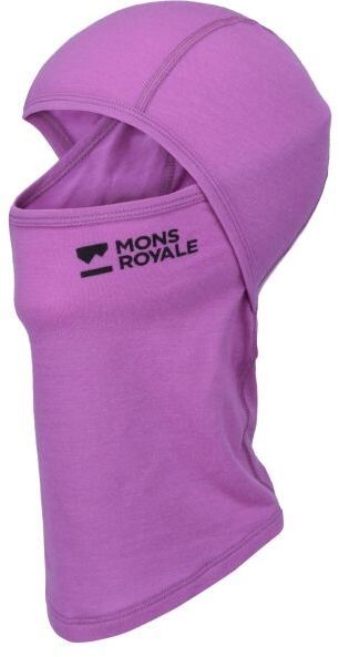 MONS ROYALE SANTA ROSA MERINO BALACLAVA Dámska funkčná kukla, fialová, veľkosť