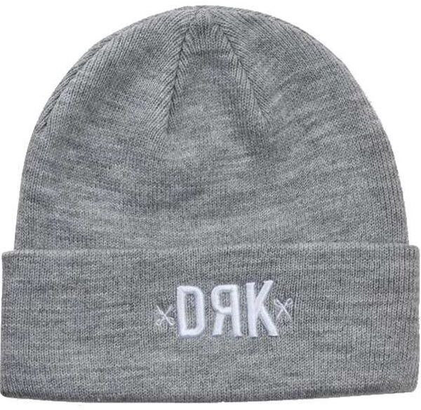 DRK MORGAN BEANIE Pánska čiapka, sivá, veľkosť