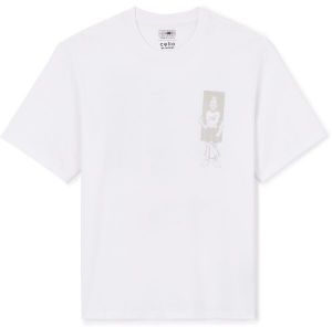 CELIO LLEHXH1 Pánske bavlnené tričko, biela, veľkosť