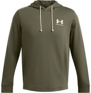 Under Armour RIVAL TERRY Pánska mikina, khaki, veľkosť L